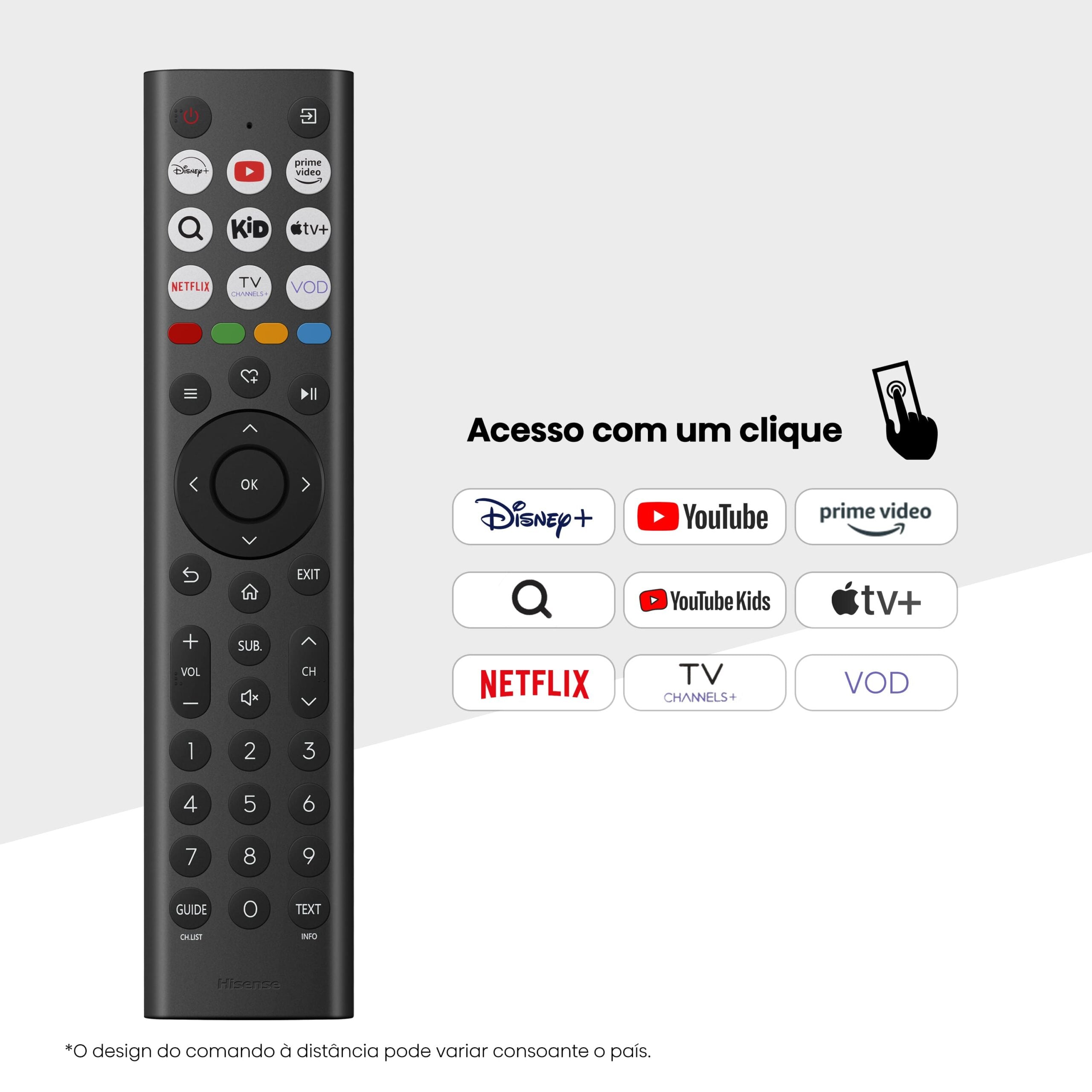 HISENSE QLED 40" FHD SMARTTV 2HDMI 1USB (F) 40A5Q