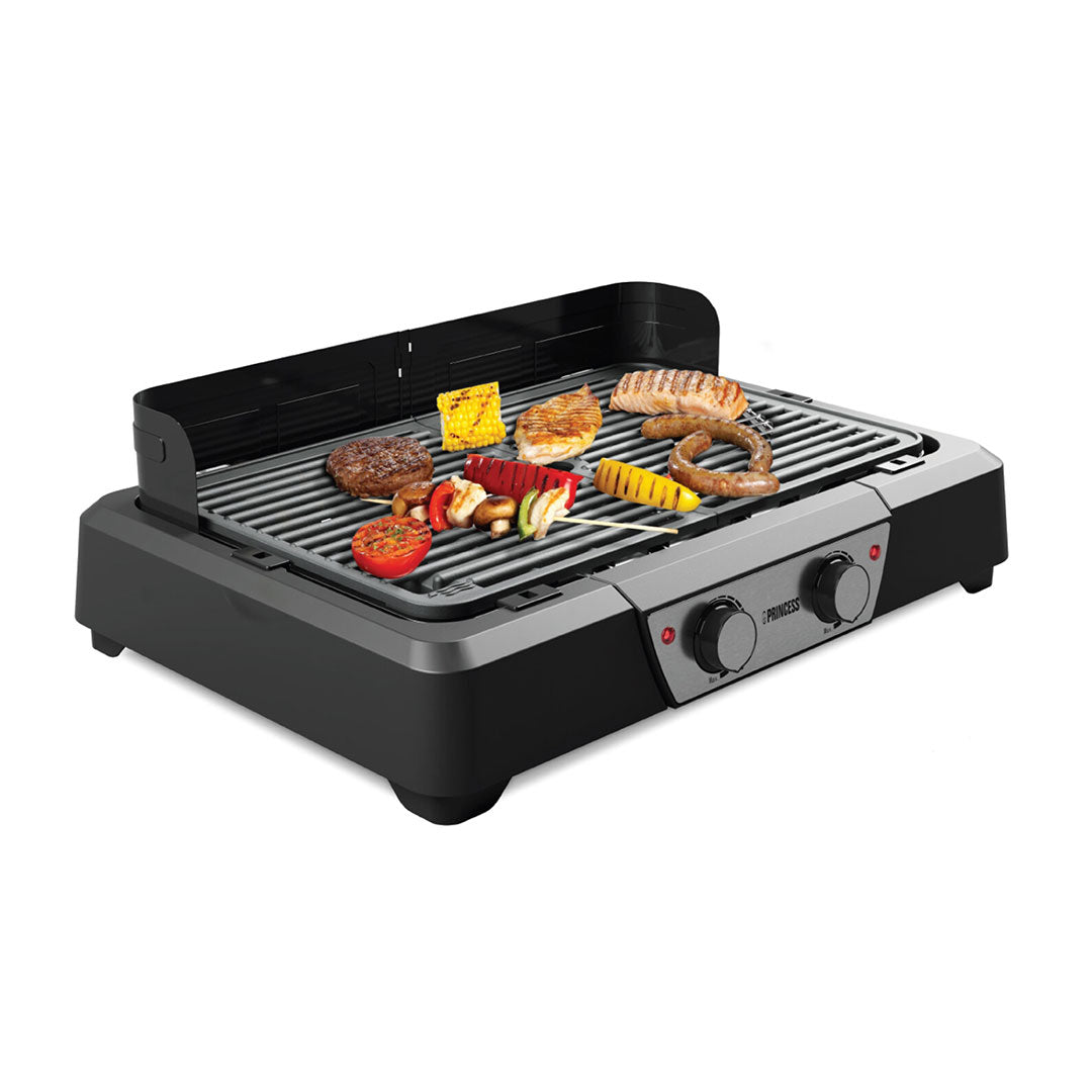 PRINCESS GRELHADOR MESA BARBECUE 2000W 2 ZONAS AQUECIMENTO 112254