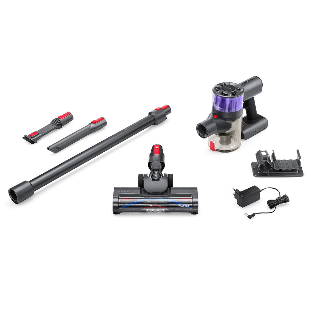 FLAMA ASPIRADOR VERTICAL 22.2V 35MIN 500ML 1644FL
