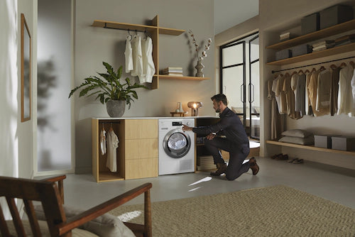 MAQUINA SECAR ROUPA MIELE TEH785WP ECOSPEED 9KG LOTUS WHITE