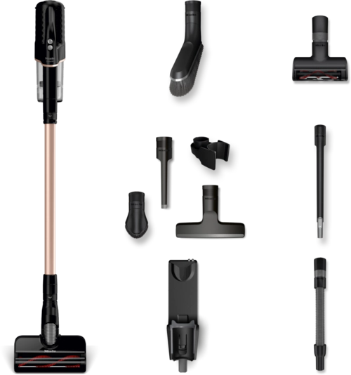 ASPIRADOR VERTICAL MIELE DUOFLEX HX1 TOTAL CARE PRETO OBSIDIANA