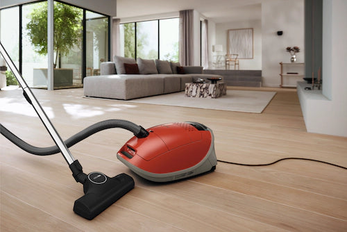 ASPIRADOR COM SACO MIELE GUARD M1 VERMELHO-TERRA
