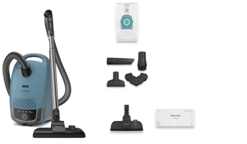 ASPIRADOR COM SACO MIELE GUARD S1 AZUL NÓRDICO