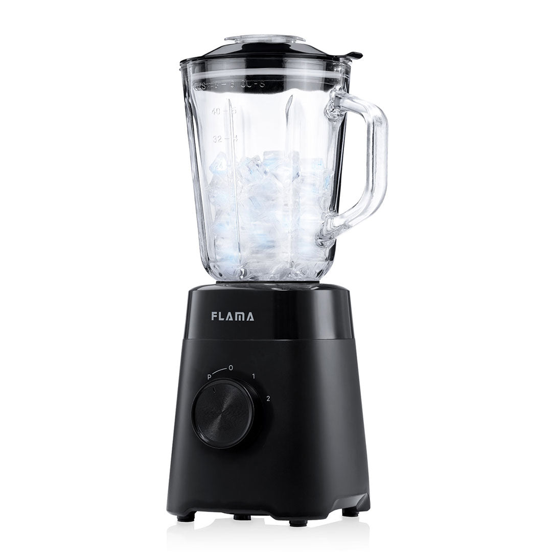 FLAMA LIQUIDIFICADORA 1000W COPO VIDRO PRETO 2232FL