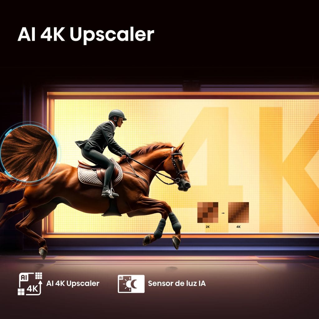 HISENSE LED 43" 4K UHD SMARTTV 3HDMI 2USB (E) 43A6Q