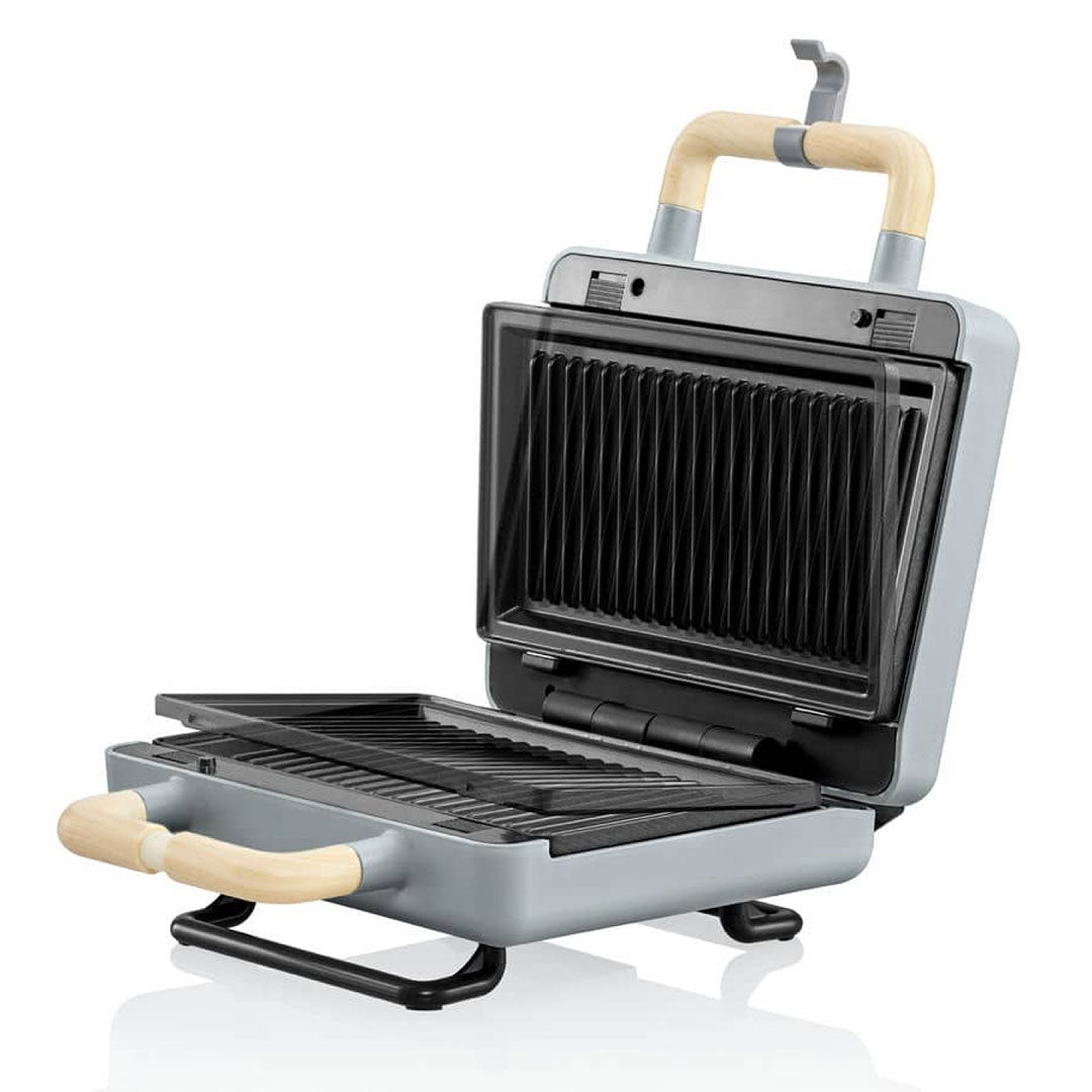 FLAMA SANDWICHEIRA PLACAS GRILL 800W CINZA 4962FL