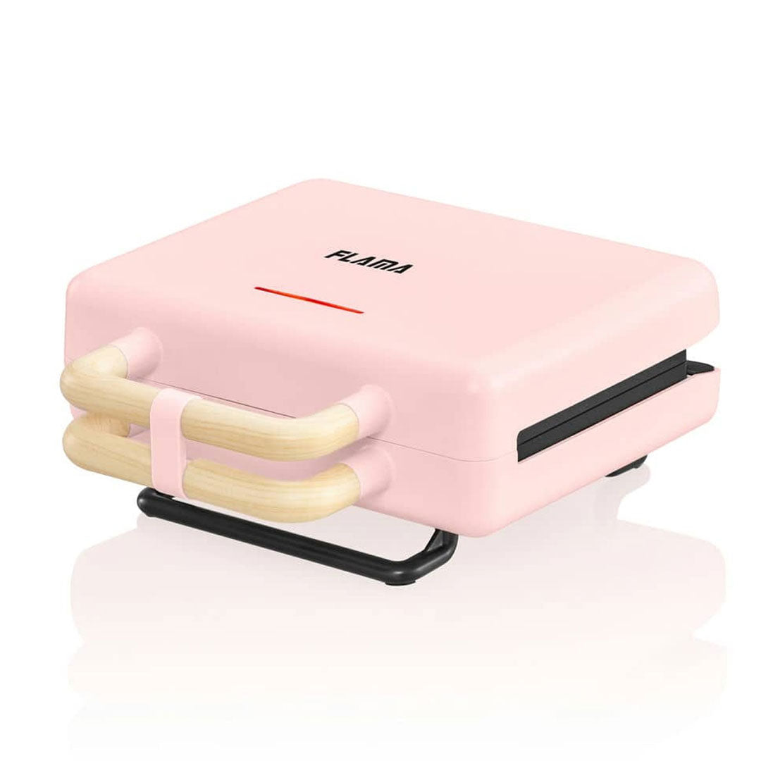 FLAMA SANDWICHEIRA PLACAS GRILL 800W ROSA 4963FL