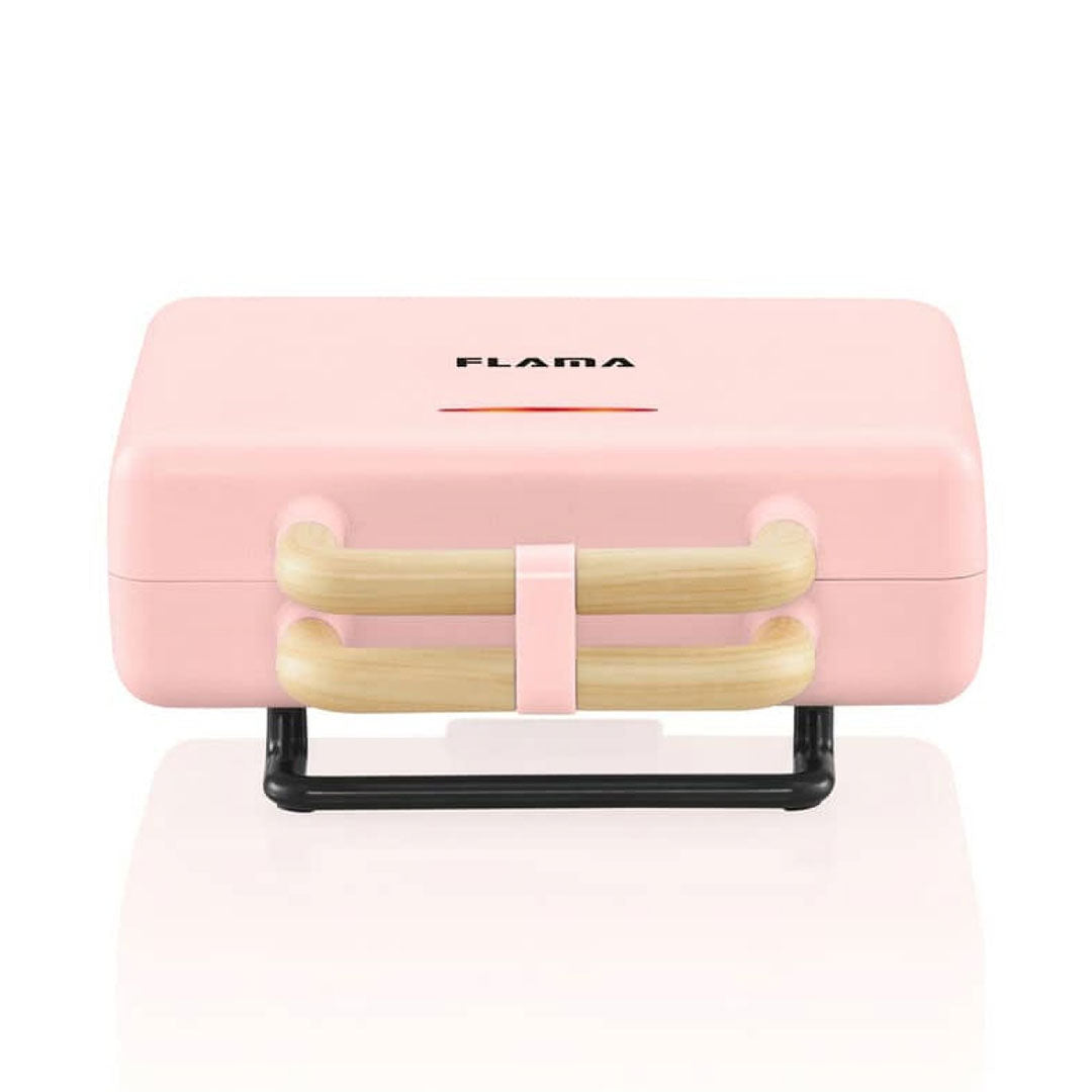 FLAMA SANDWICHEIRA PLACAS GRILL 800W ROSA 4963FL