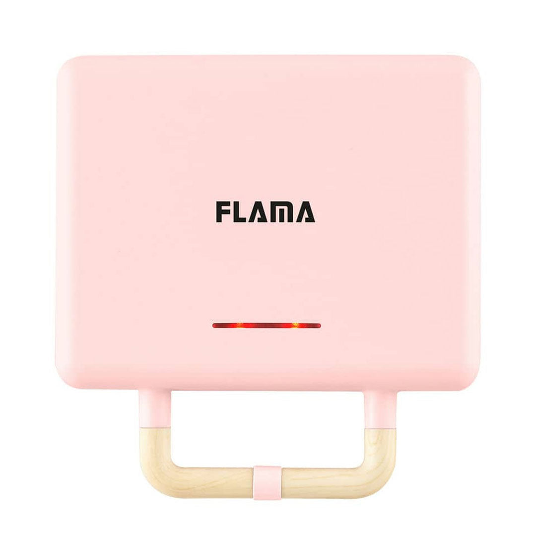 FLAMA SANDWICHEIRA PLACAS GRILL 800W ROSA 4963FL