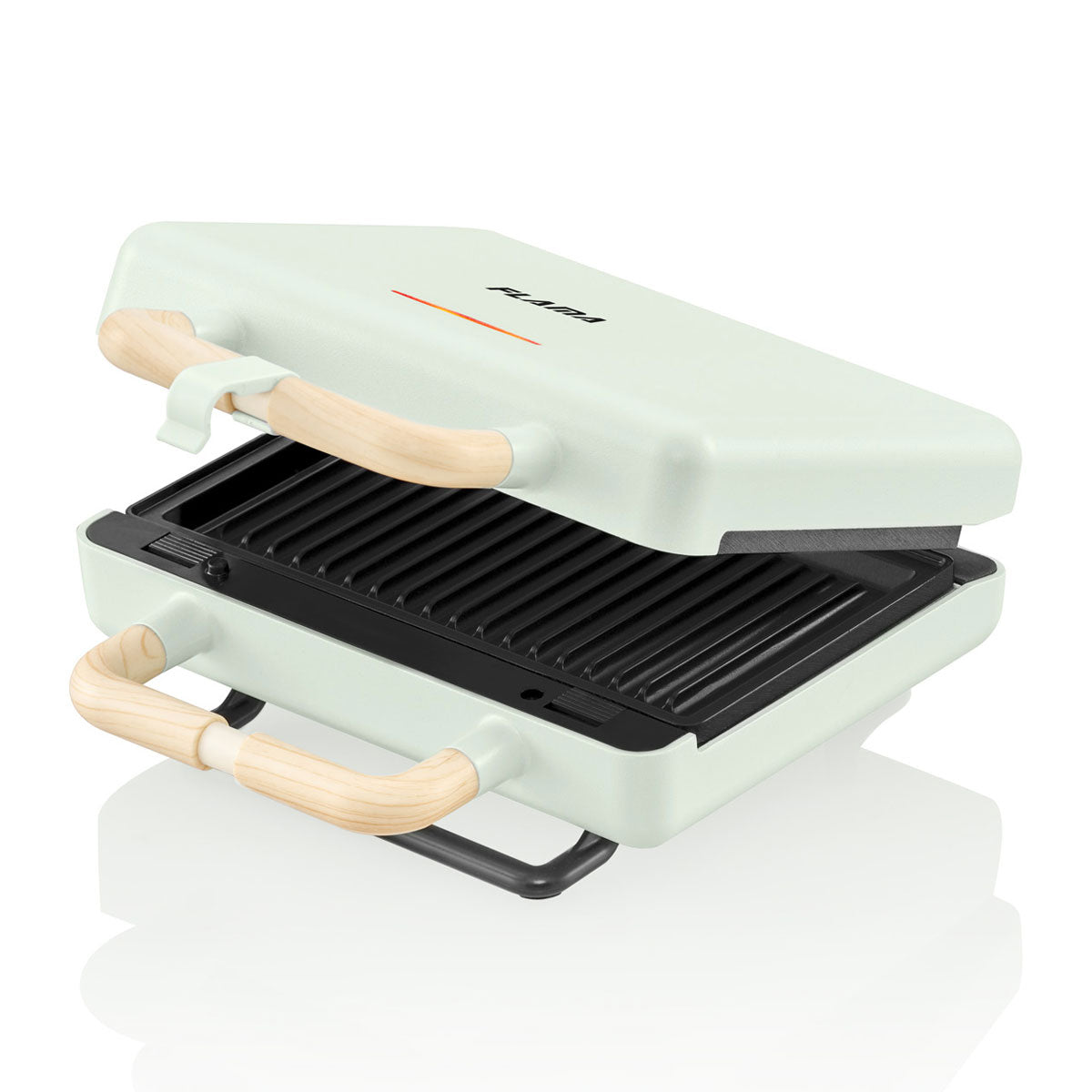 FLAMA SANDWICHEIRA PLACAS GRILL 800W VERDE 4964FL