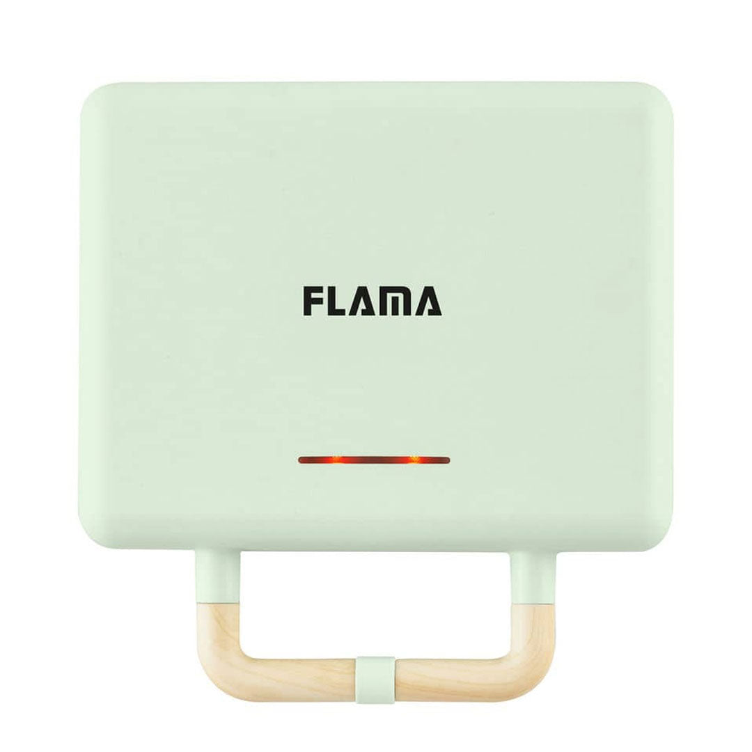 FLAMA SANDWICHEIRA PLACAS GRILL 800W VERDE 4964FL