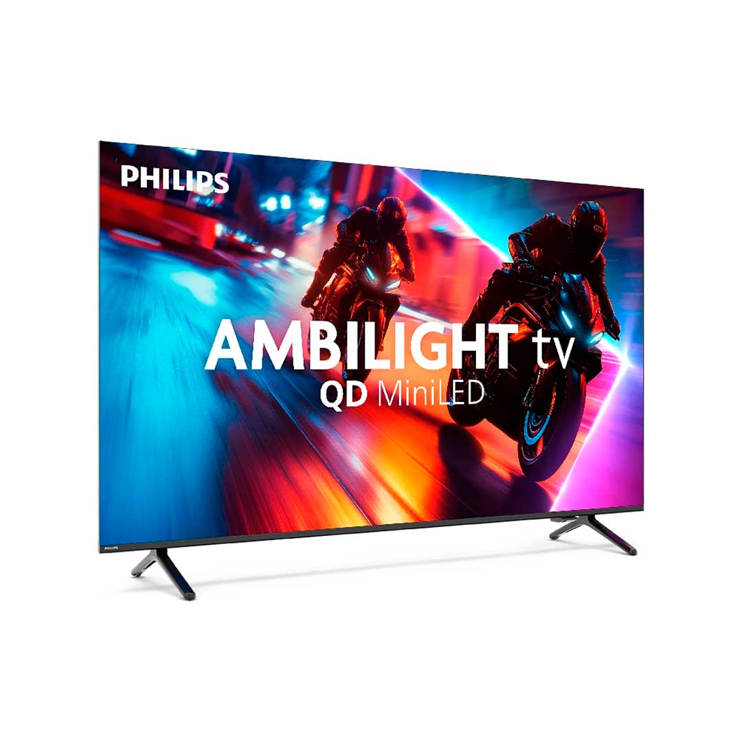 PHILIPS QLED MINILED 55" 4K UHD SMARTTV AMBILIGHT 4HDMI (F)