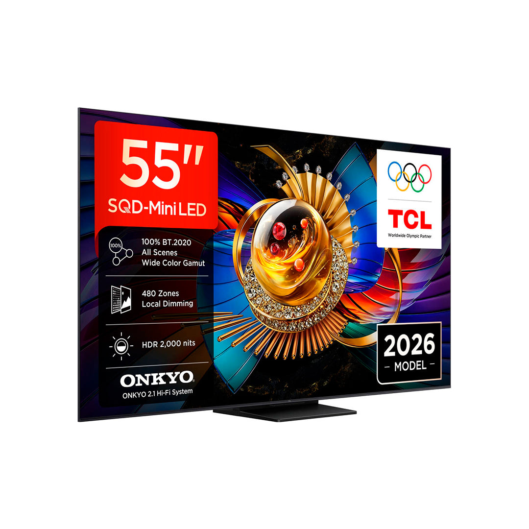 TCL Qled 55" 4K UHD Google TV 4HDMI 1USB (e)
