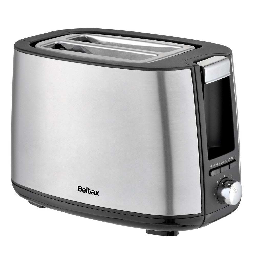 Torradeira 2 Fendas Inox Beltax BTE-2006