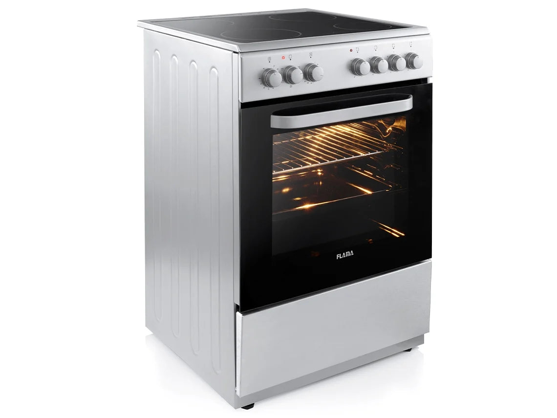 FLAMA FOGAO VITRO FORNO ELETRICO 65LT 8410FL