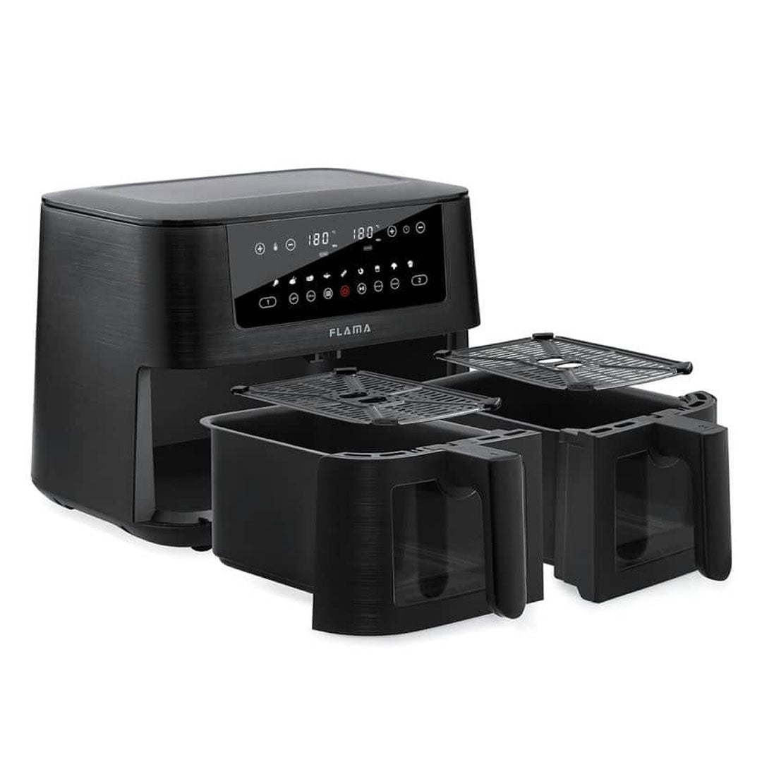 FLAMA FRITADEIRA S/OLEO 8L C/ 2CESTAS PRETO 698FL