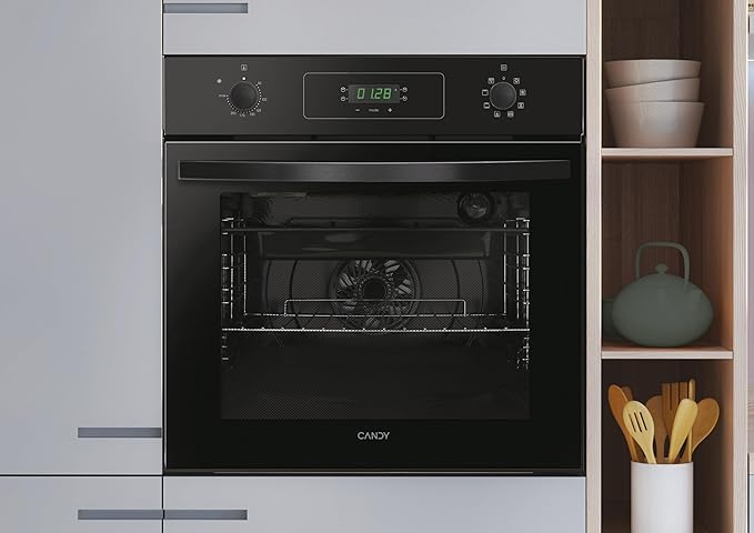 CANDY FORNO VENTILADO 65LT PRETO A+ FIDCPN615L