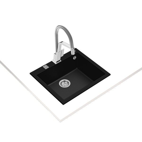 LAVA LOUÇA TEKA - FORSQUARE 50.40 TG - BLACK 028.L.115230005