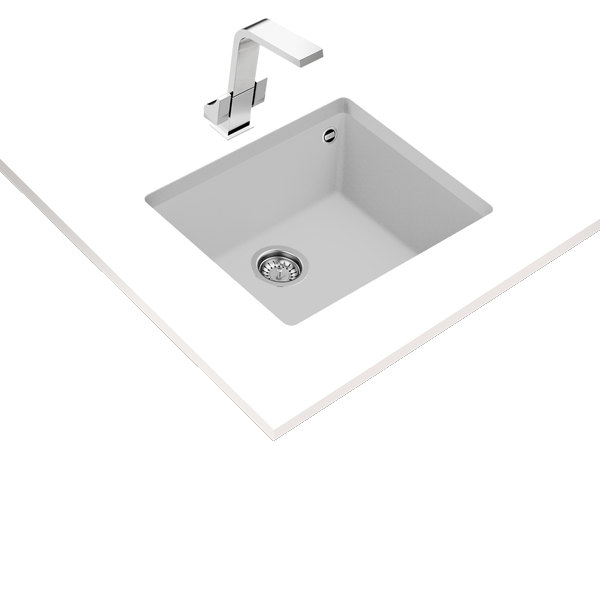 LAVA LOUÇA TEKA - SQUARE 50.40 TG - ARTIC WHITE 028.L.115230024