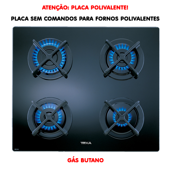 PLACA ENCASTRAR TEKA - CGC 60 4G AI AL - G. BUT 026.P.10205019