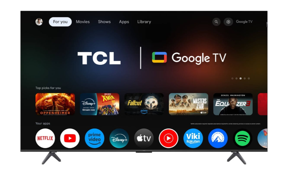 TCL QLED 75" 4K UHD GOOGLE TV 4HDMI 1USB (F) 75P8K