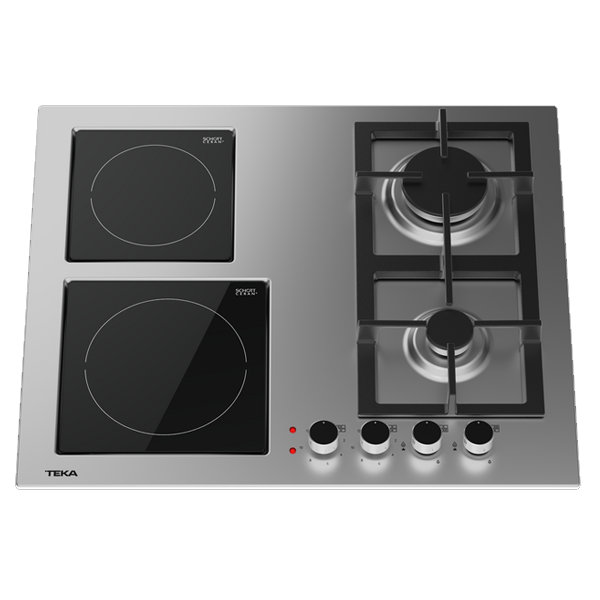 Placa Encastrar Teka - EFX 60.1 2G 2H AI AL BTN SS