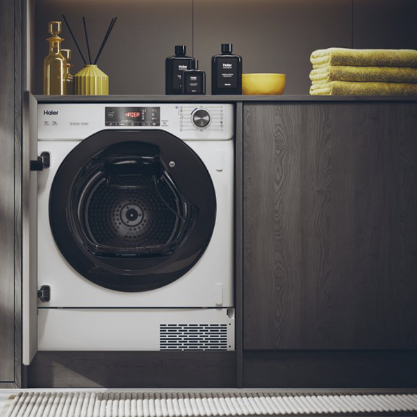 SECADOR DE ROUPA HAIER - HDBI H7A2TBEX-S 157.S.H7A2TBEX