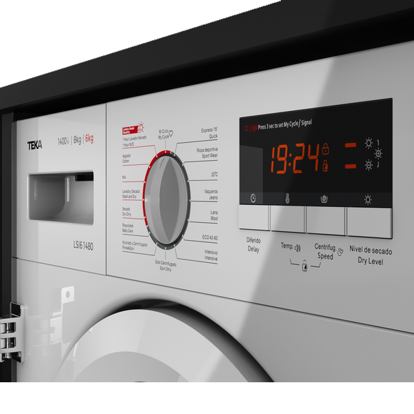 Máquina de Lavar e Secar Roupa Encastrar Teka - LSI6 1480