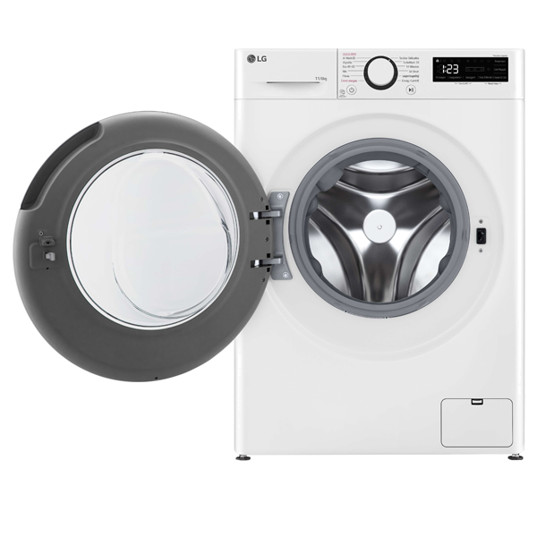 MÁQUINA DE LAVAR E SECAR ROUPA LG - F4DR5011S6W 038.M.F4DR5011