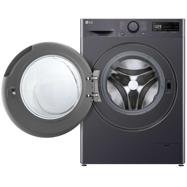 MÁQUINA DE LAVAR E SECAR ROUPA LG - F4DR509S6M 038.M.F4DR509M