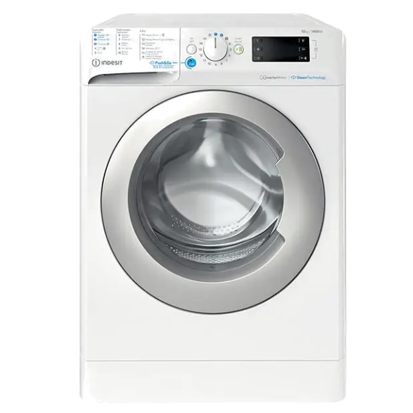 MÁQUINA DE LAVAR ROUPA INDESIT - BWE 101496X WSV SPT 073.M.WE101496X
