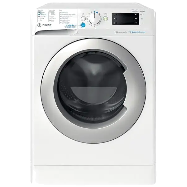 MÁQUINA DE LAVAR E SECAR ROUPA INDESIT - BDE 107436 WSV SPT 073.M.107436WSV