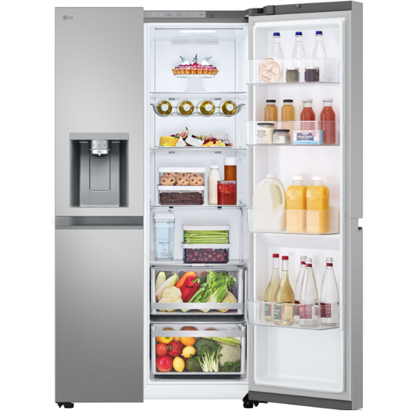 Frigorífico Side BY Side LG - GSLE 81 PYBD