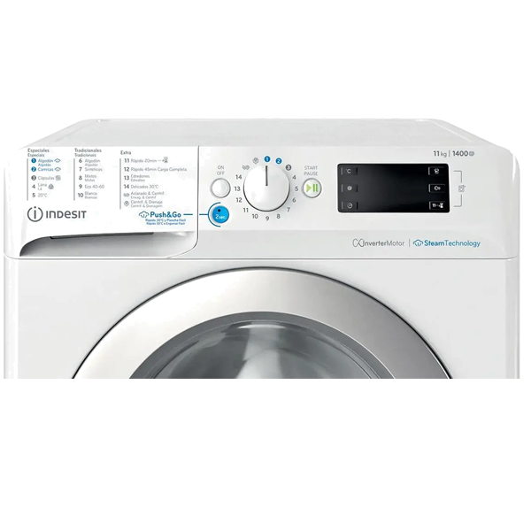 MÁQUINA DE LAVAR ROUPA INDESIT - BWE 111496X WSV SPT 073.M.WE111496X