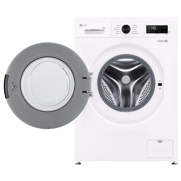 MÁQUINA DE LAVAR ROUPA LG - F4X1008NWK 038.M.F4X1008NK