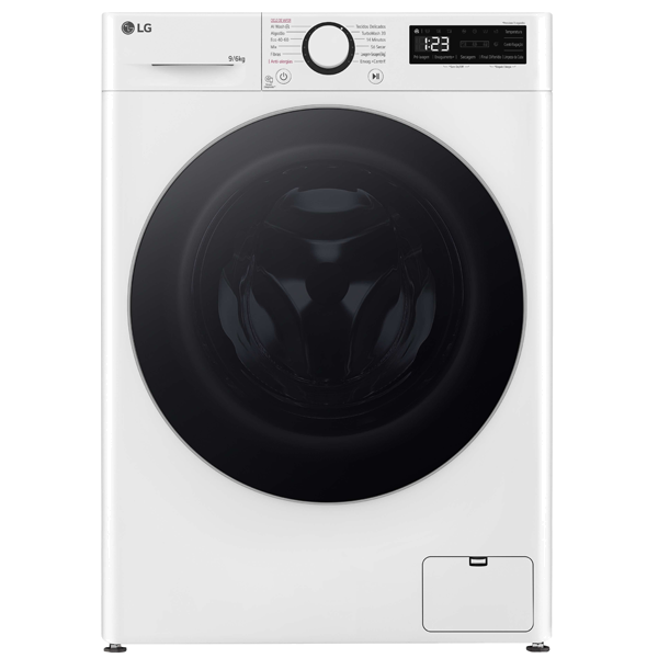 MÁQUINA DE LAVAR E SECAR ROUPA LG - F4DR509S1W 038.M.F4DR509S1