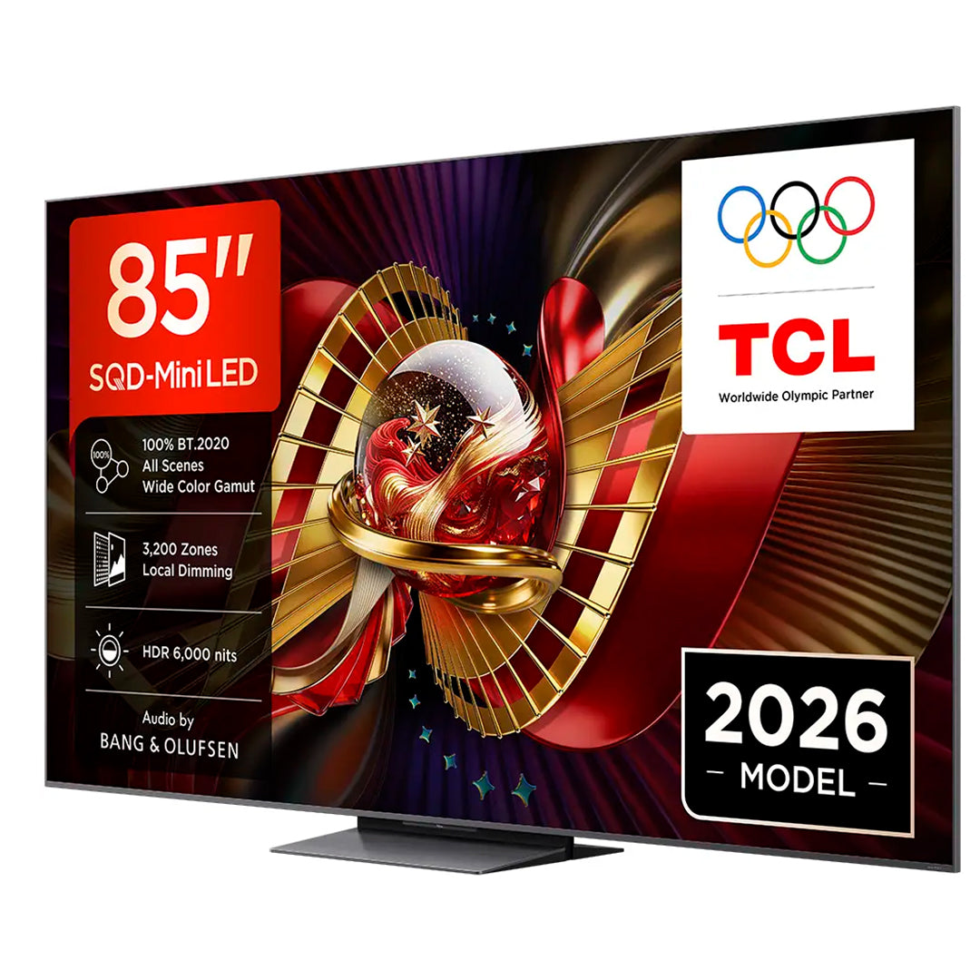TCL Qled 85" 4K UHD Google TV 4HDMI 1USB (f)
