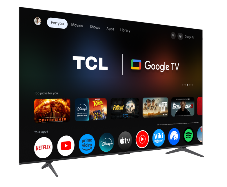 TCL QLED 85" 4K UHD GOOGLE TV 4HDMI 1USB (F) 85P8K