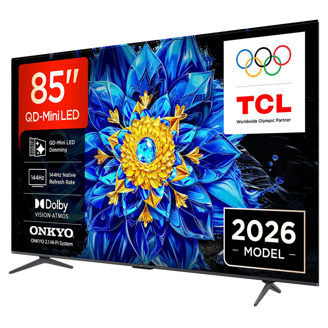 TCL Qled 85" 4K UHD Google TV 4HDMI 1USB (e)