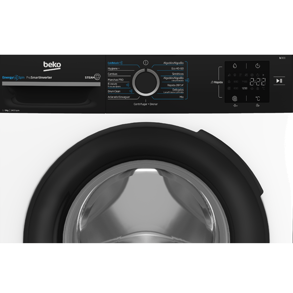 MÁQUINA DE LAVAR ROUPA BEKO - BM3WFSU39413 184.M.WFSU39413