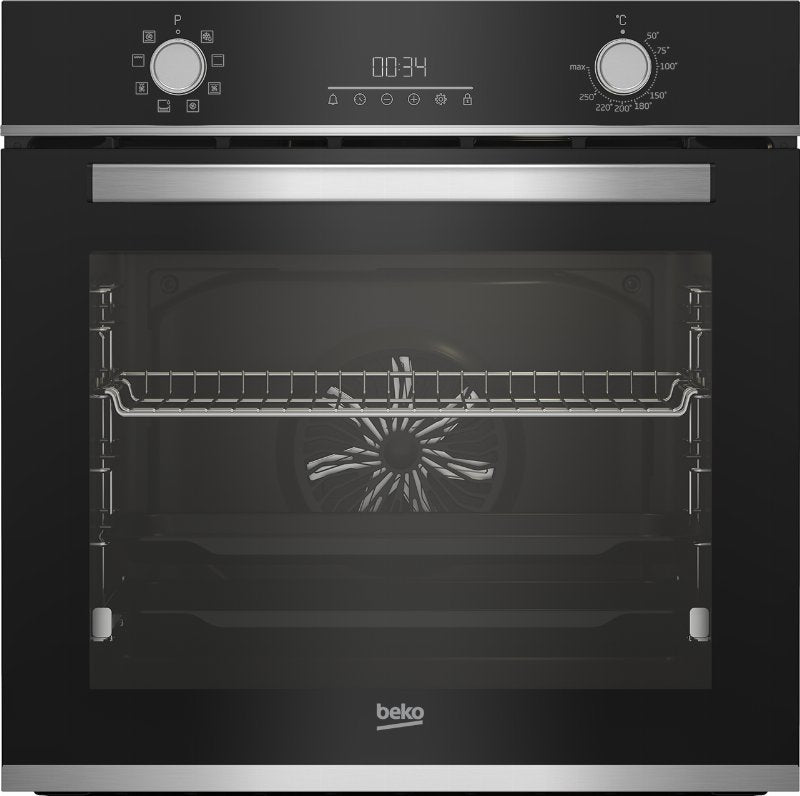 BEKO FORNO MULTIF 8PROG 72LT RAILE TELESCOPICO INOX A BBIM13300XD