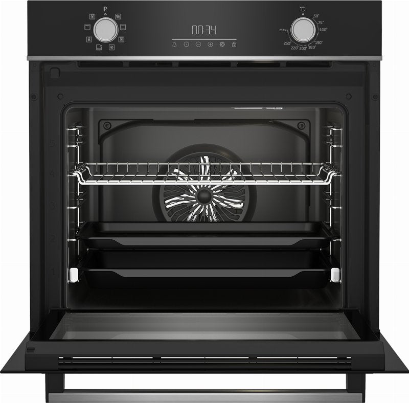 BEKO FORNO MULTIF 8PROG 72LT RAILE TELESCOPICO INOX A BBIM13300XD