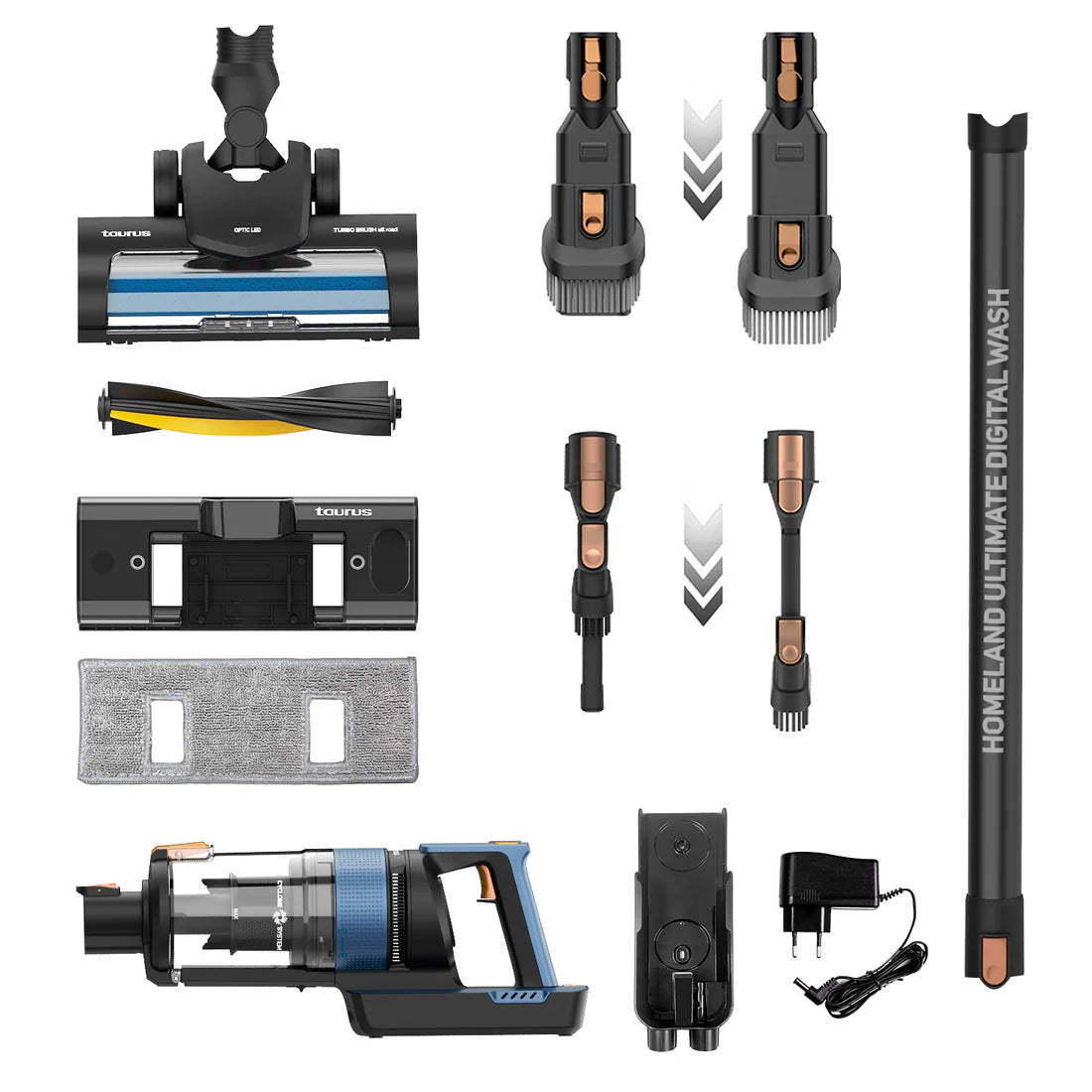 TAURUS ASPIRADOR 1200W S/SACO DEPOSITO 15LT SVC1200W