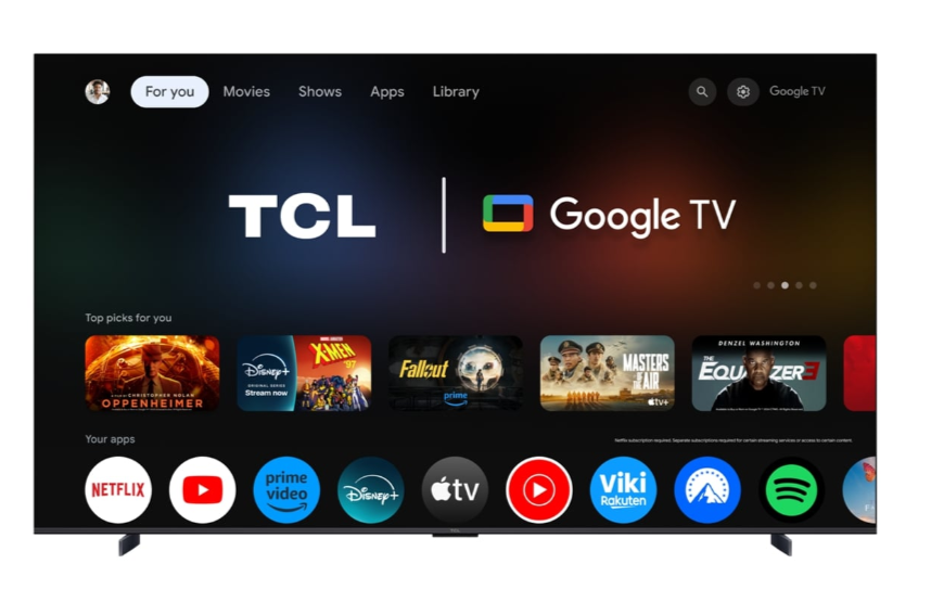 TCL QLED 98" 4K UHD GOOGLE TV 4HDMI 1USB (E) 98P8K