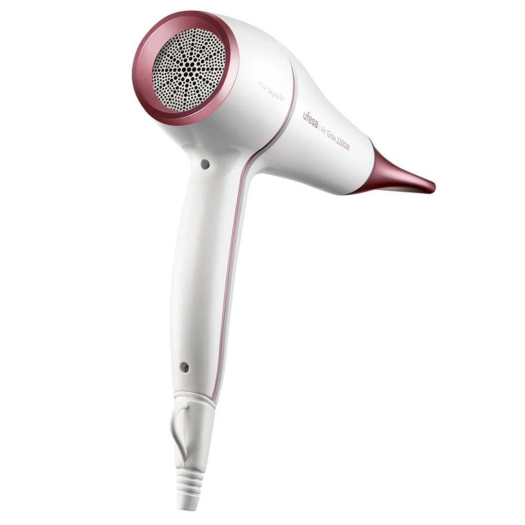 UFESA SECADOR CABELO 2200W 3TEMP 2VELOC MOTOR AC AIRGLOW
