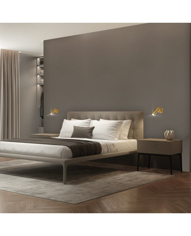 APLIQUE ANTIA METAL LATON 1 X 50W GU10