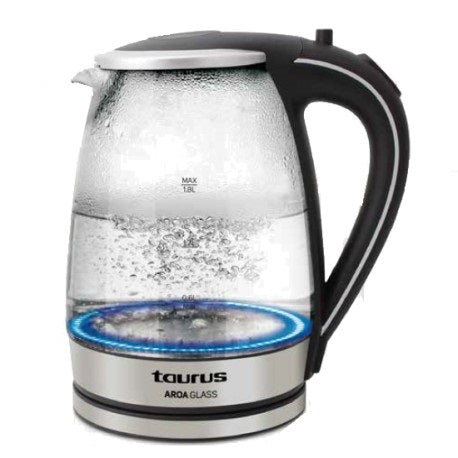 TAURUS JARRO TERMICO 2200W 1,7LT CORPO VIDRO AROAGLASS