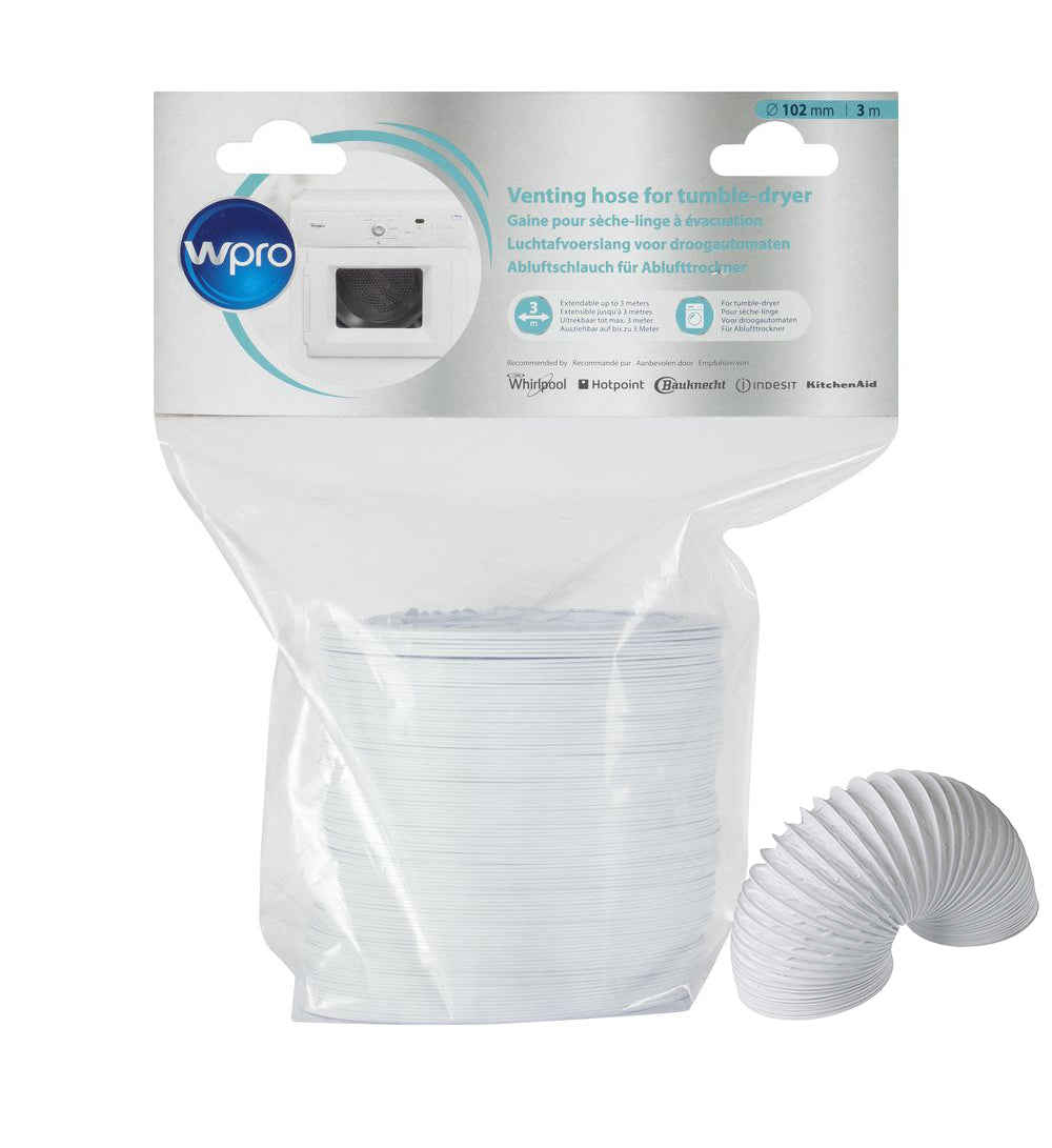 WPRO TUBO SECADOR ROUPA UNIVERSAL ASG310