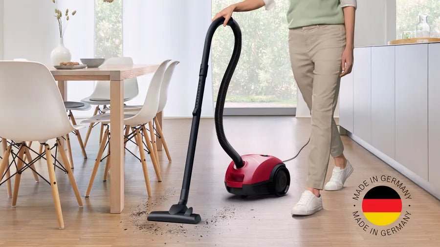 Aspirador BOSCH BGBS2RD1H (80 dB - Saco de pó 3.5 L - Vermelho)