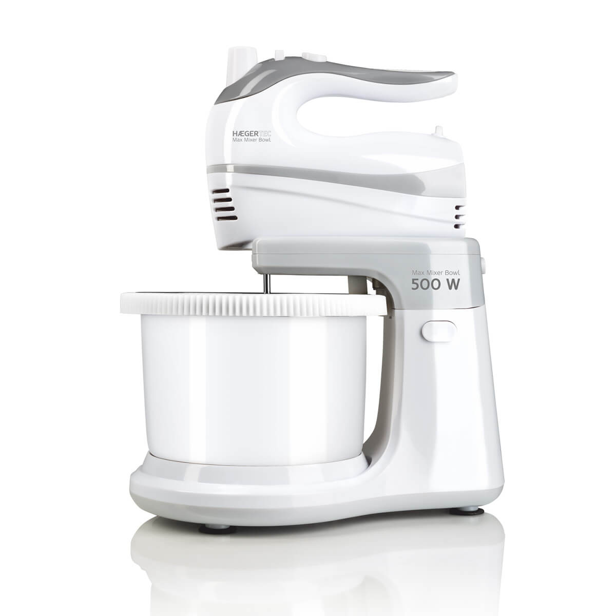 HAEGER BATEDEIRA 500W 5VEL+TURBO C/ TAÇA BRANCA BL5BW014A